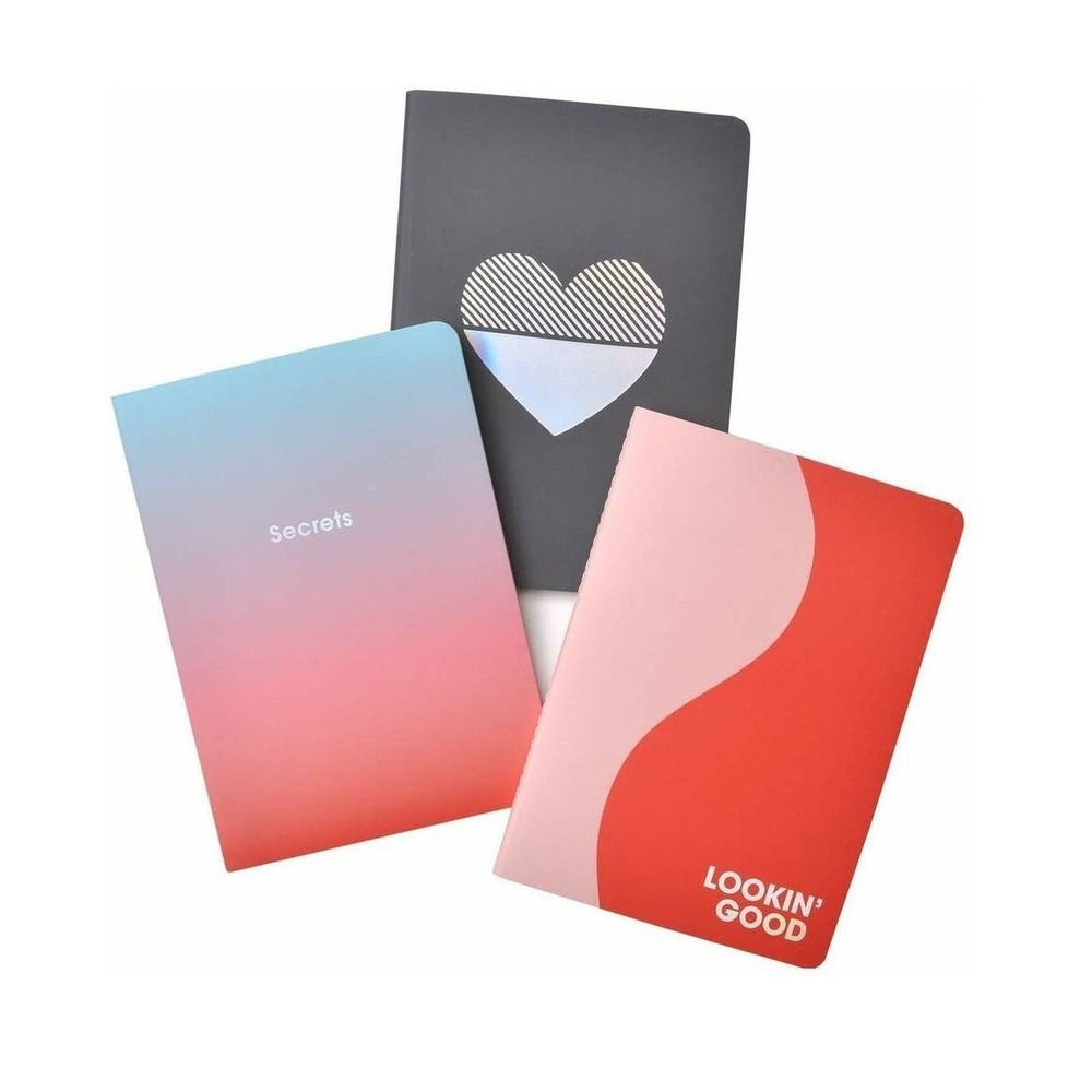 Valentine Journal 3 Notebooks